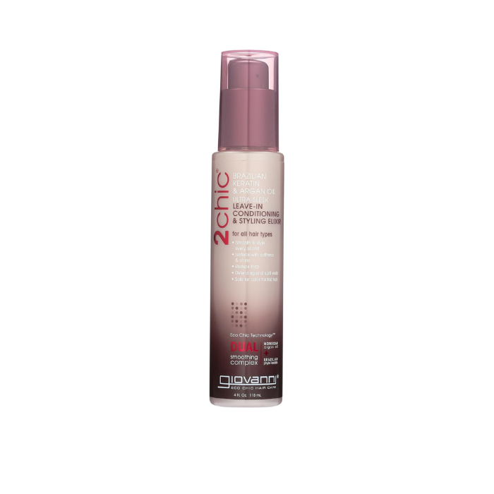 Giovanni 2 Chic Keratin & Argan Ultra-Sleek Leave-In Conditioner