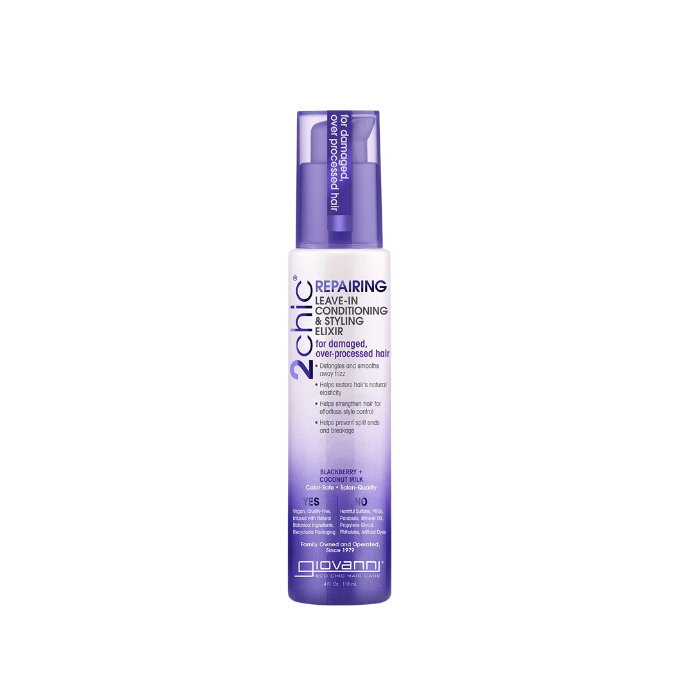 Giovanni 2 Chic Ultra -Repair Elixir leave-in Conditioning 4 Oz
