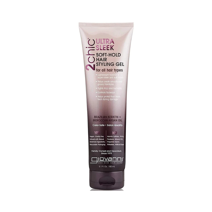 Giovanni 2Chic Keratin & Argan Ultra-Sleek Soft Hold Styling
