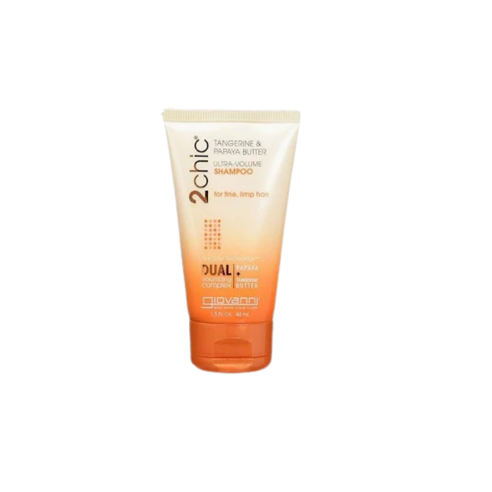 Giovanni 2Chic Tangerine & Papaya Ultra-Volume Shampoo 1.5 Oz Travel