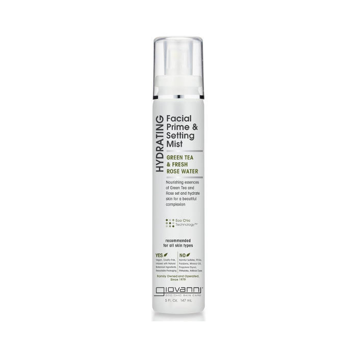 Giovanni Hydrating Facial Prime & Setting Mist 5 Oz