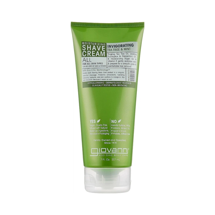 Giovanni Shave Cream Tea Tree & Mint (Invigorating)