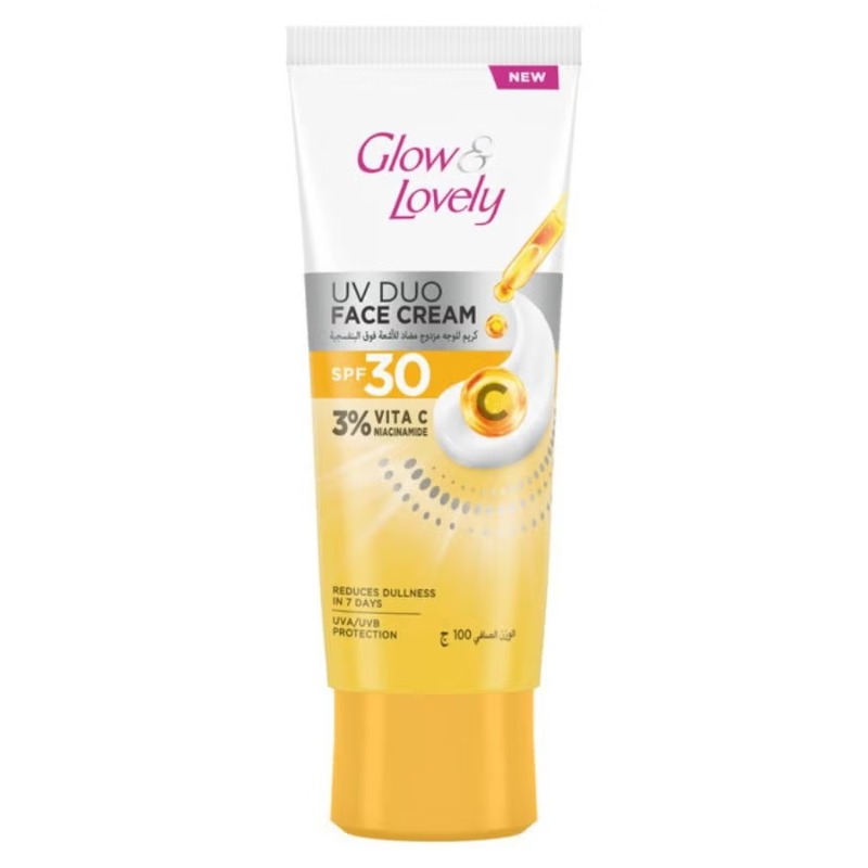 Glow & Lovely Bright UV Duo (SPF30) Vita C Sunscreen 100g