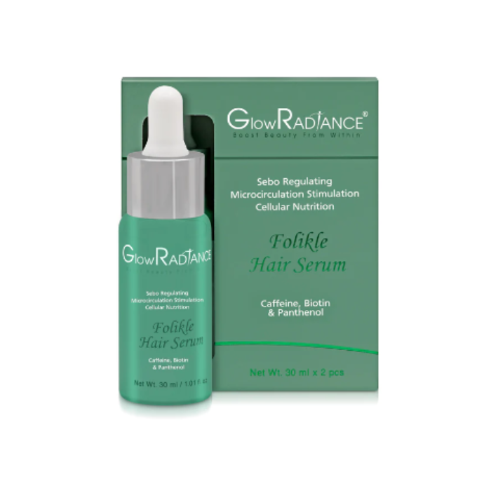 Glowradiance Folikle Hair Serum 30mlx2s