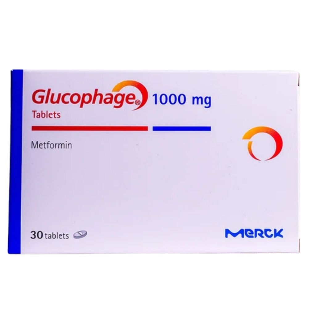 Glucophage 1000mg Tablet 30s