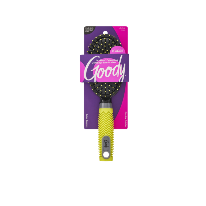 Goody Neon Grips Oval Cushion Brush