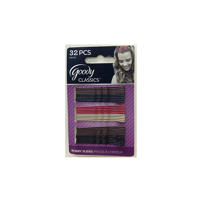 Goody Womens Classic Pearlized Metallic Bobbies 32 Count