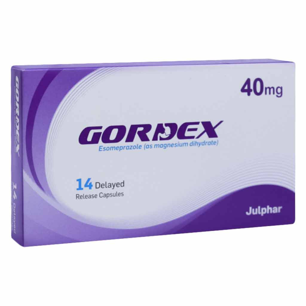 Gordex 40mg Capsule 14s