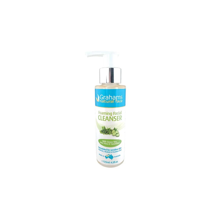 Grahams Natural Foaming Facial Cleanser 125 ml