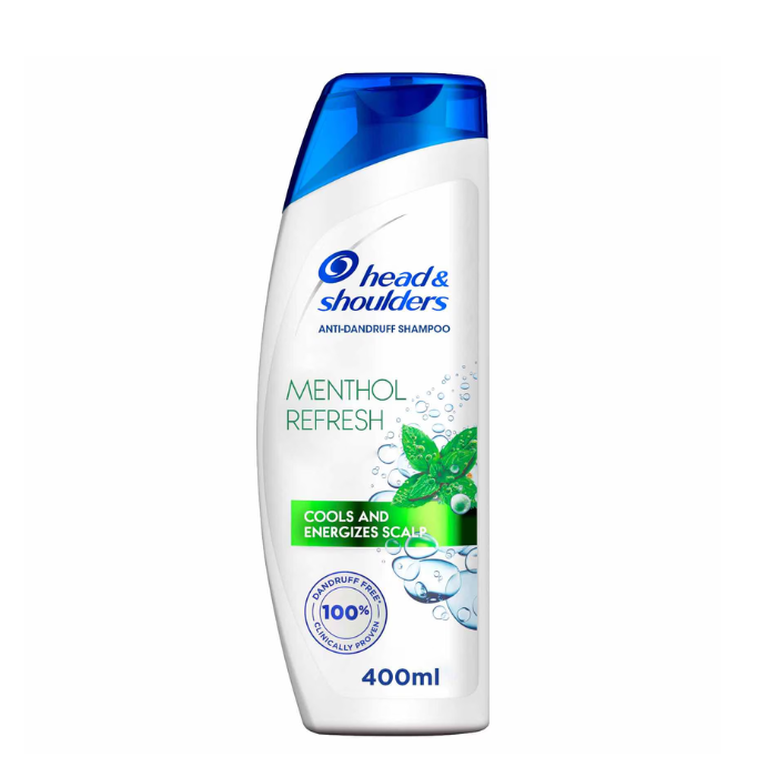 Head & Shoulders 2 in 1 Menthol Refresh Shampoo 400 ml