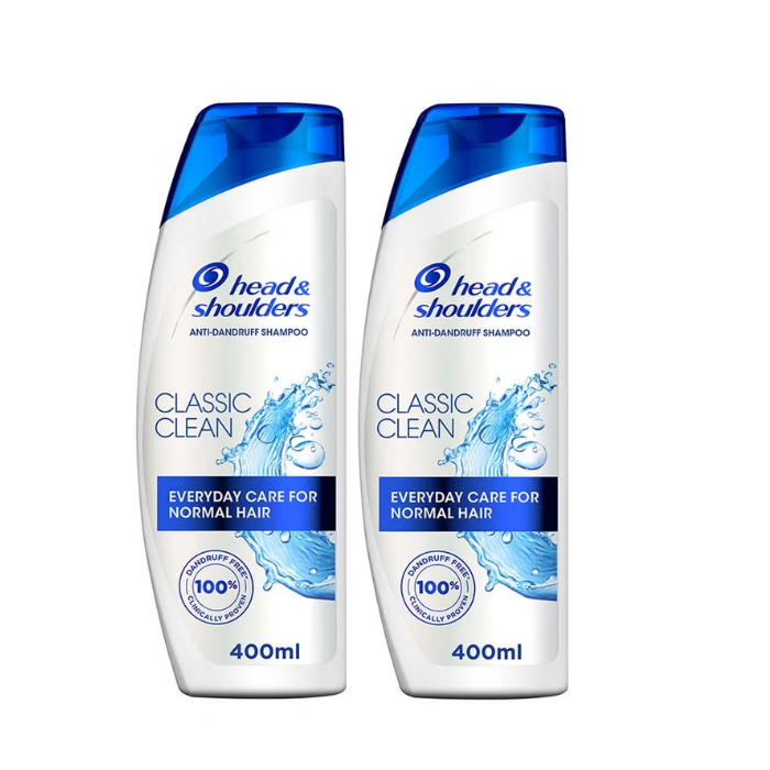 Head & Shoulders Classic Clean Shampoo 400ml Dual Pack