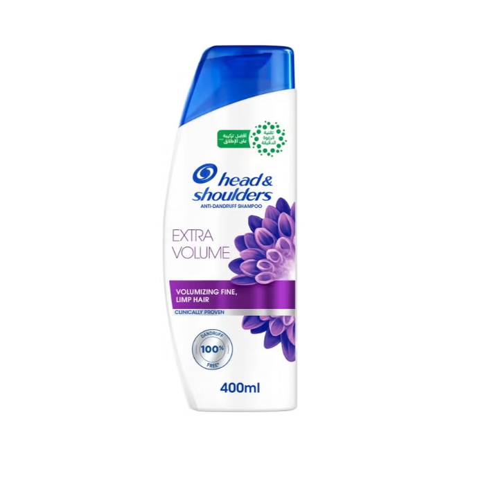 Head & Shoulders Extra Volume Shampoo 400ml