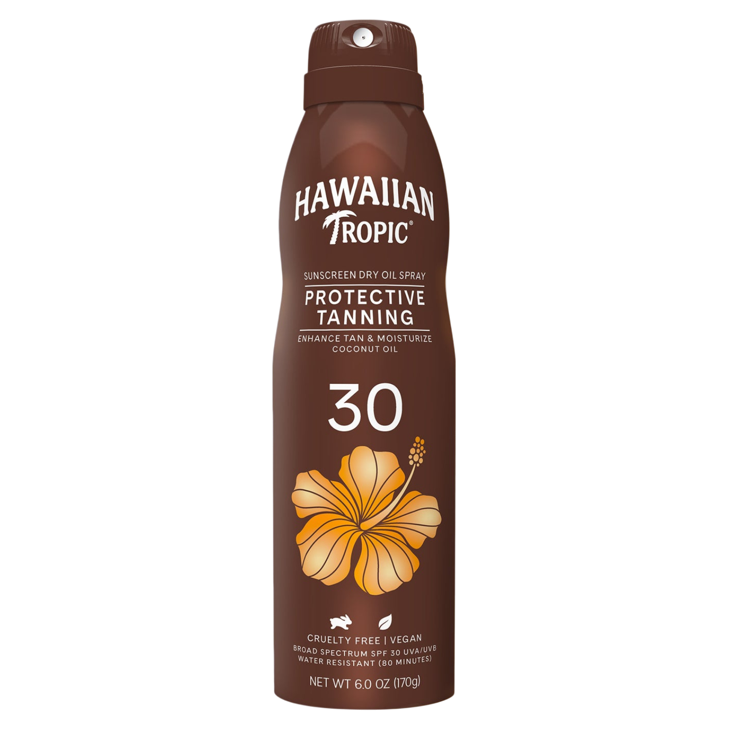 Hawaian Tropic Tan (SPF30) Dry Oil Continuous Spray 180ml