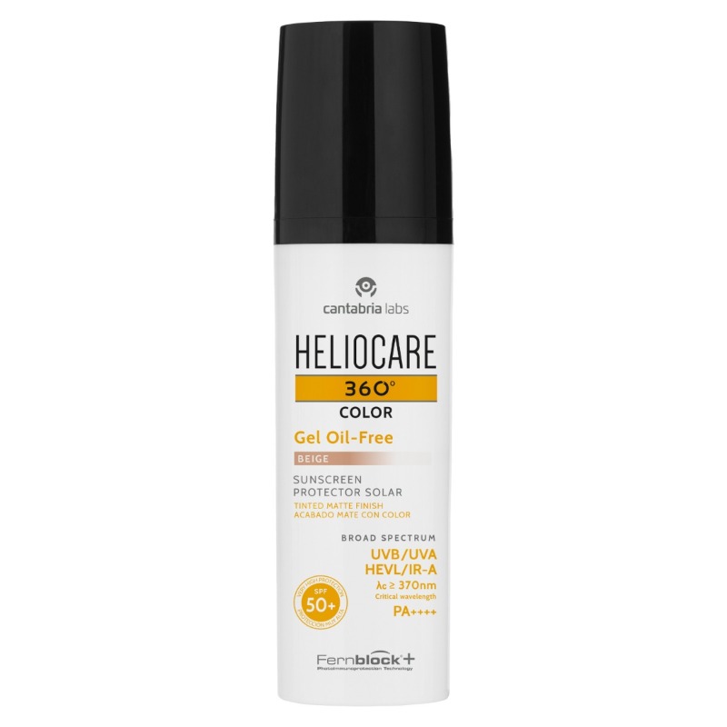 Heliocare 360 Color Beige SPF50 Oil-Free Gel 50ml