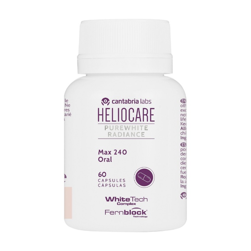 Heliocare Purewhite Radiance Max 240 Cap 60s