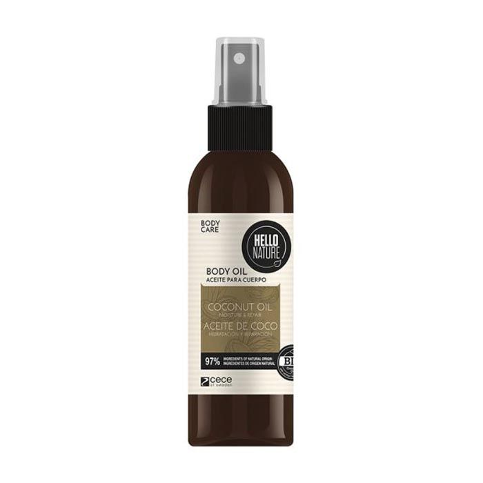Hello Nature Coconut Oil Body Oil, 130ml