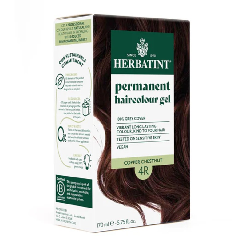 Herbatint Herbal Haircolor Gel 4R Copper Chestnut