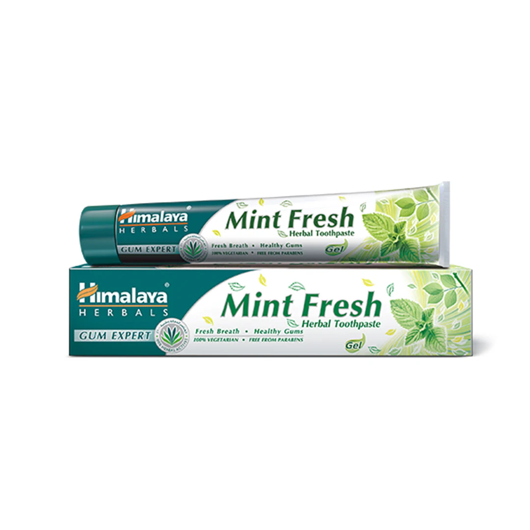 Himalaya Mint Fresh Herbal Toothpaste 100ml, Pack of 2's
