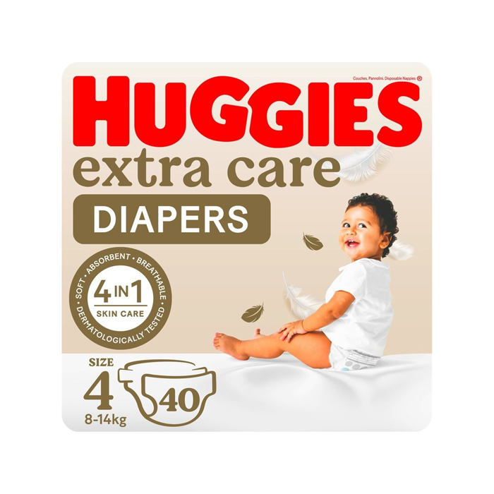 Huggies Extracare S4 Twin Pack 40sx2