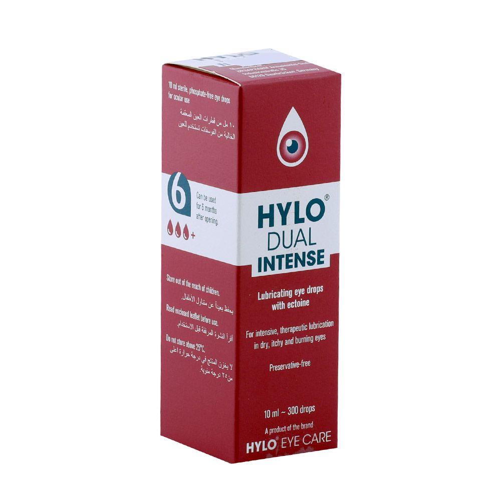 Hylo Dual Intense Eye Drops 10ml