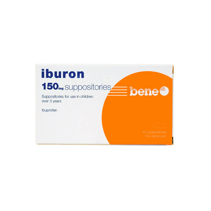 Iburon 150MG Rectal Supp 10s