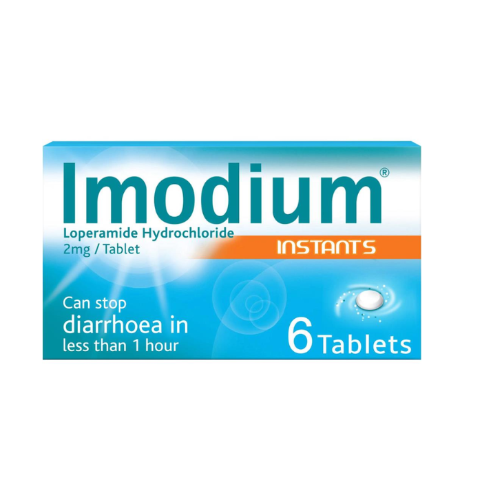 Imodium Instants وزن 2 مجم - 6 أقراص