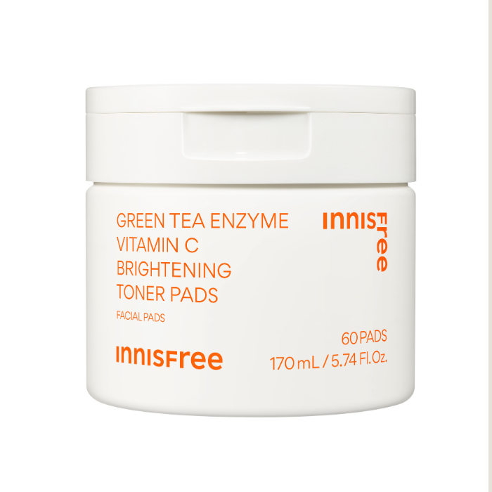 Innisfree Green Tea Enzyme Vitamin C Toner Pad 60s 699813