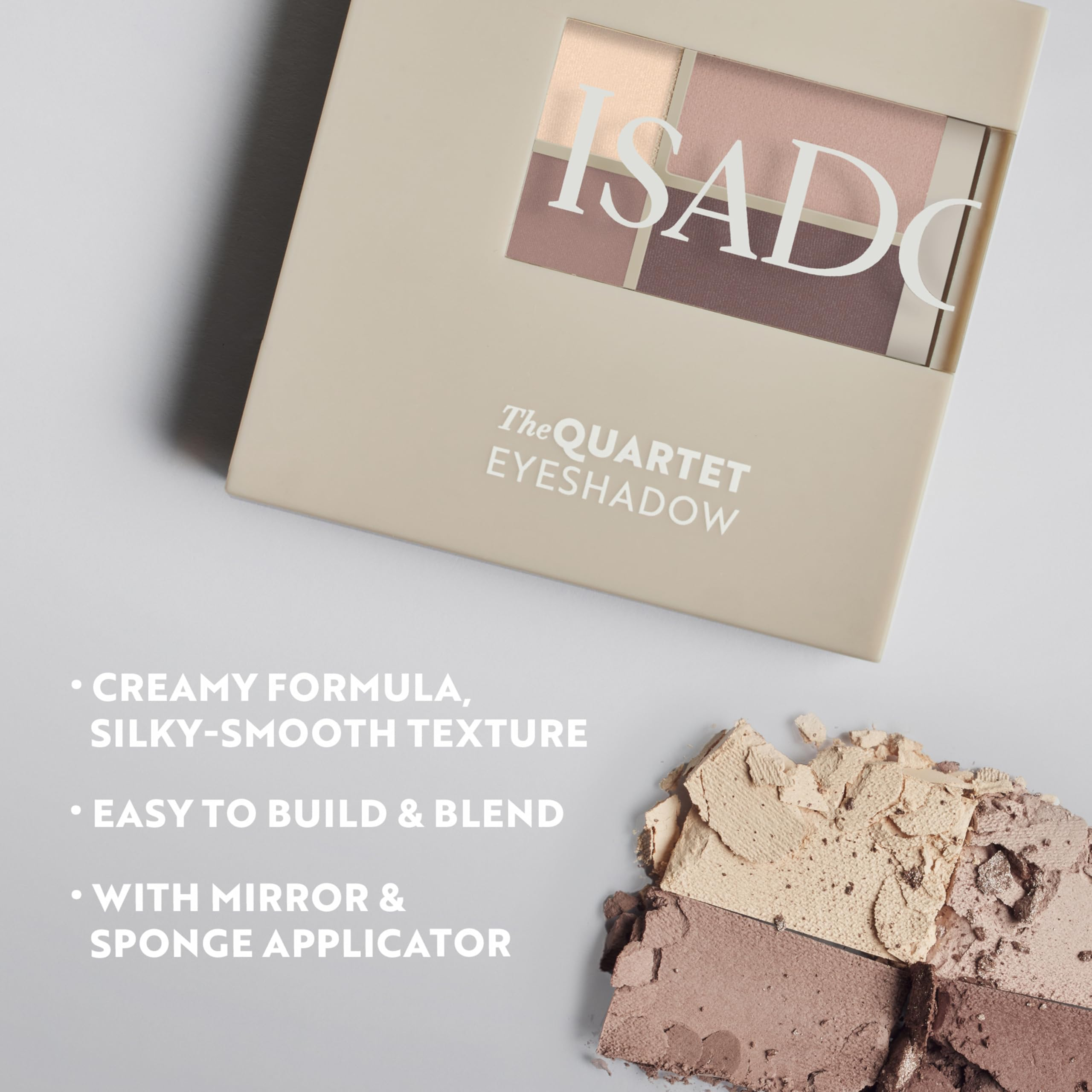 Isadora Eyeshadow Quartet 09 Pearls Allure