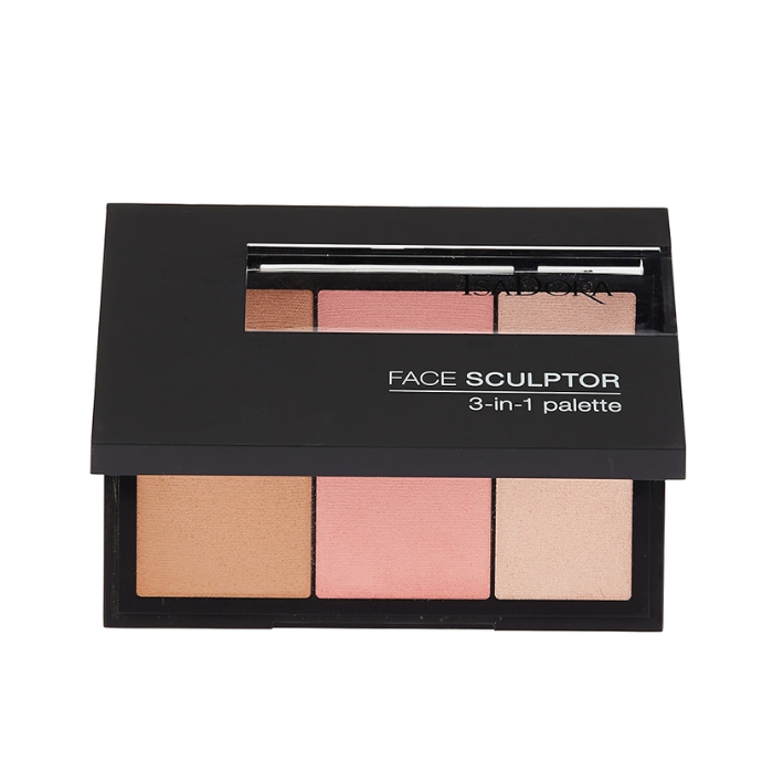 Isadora Face Sculptor 3-In-1 Palette 62 Cool Pink