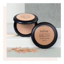 Isadora Velvet Touch Ultra Cover Compact Powder (SPF20) 63 Cool Sand