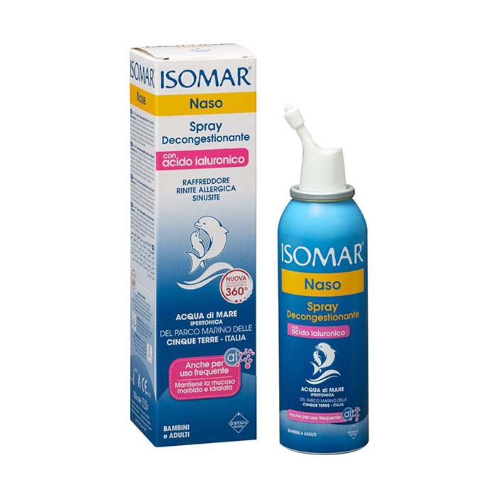 مزيل احتقان الأنف من أيزومار مع بخاخ ها  100 مل