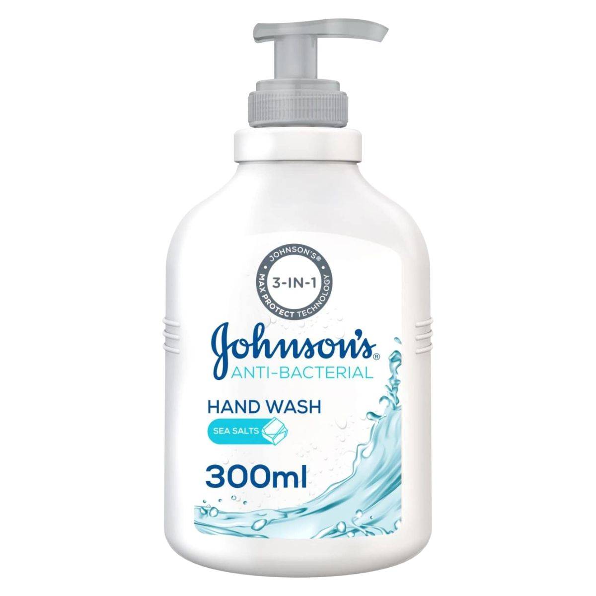 Johnson & Johnson Anti-Bacterial Sea Salt Hand Wash 300ml