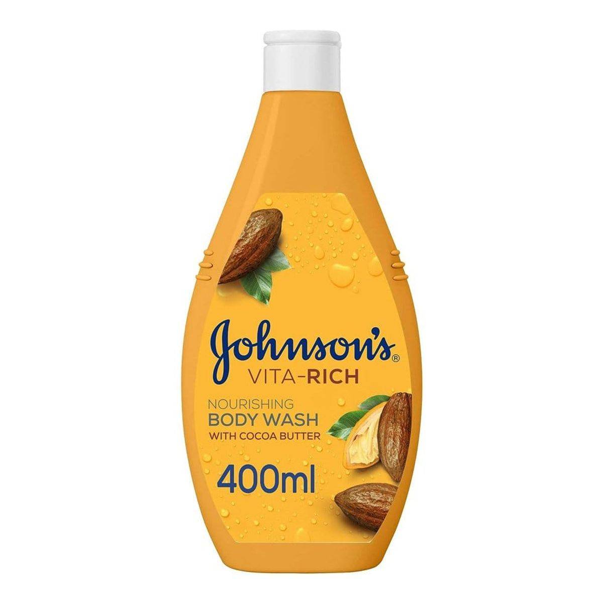 Johnson & Johnson Vita-Rich Nourishing Cocoa Butter Body Wash 400ml