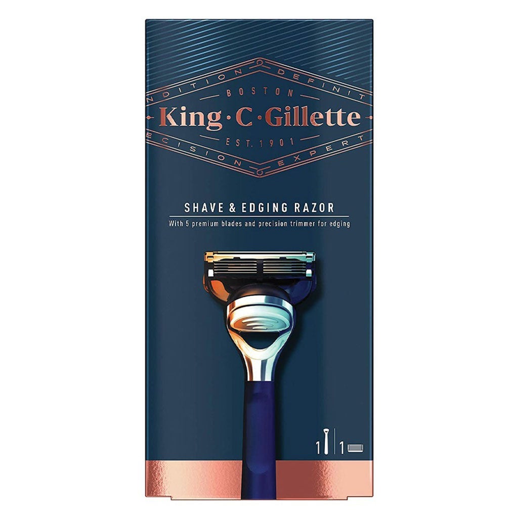 King C Gillette Shave & Edging Razor 1's