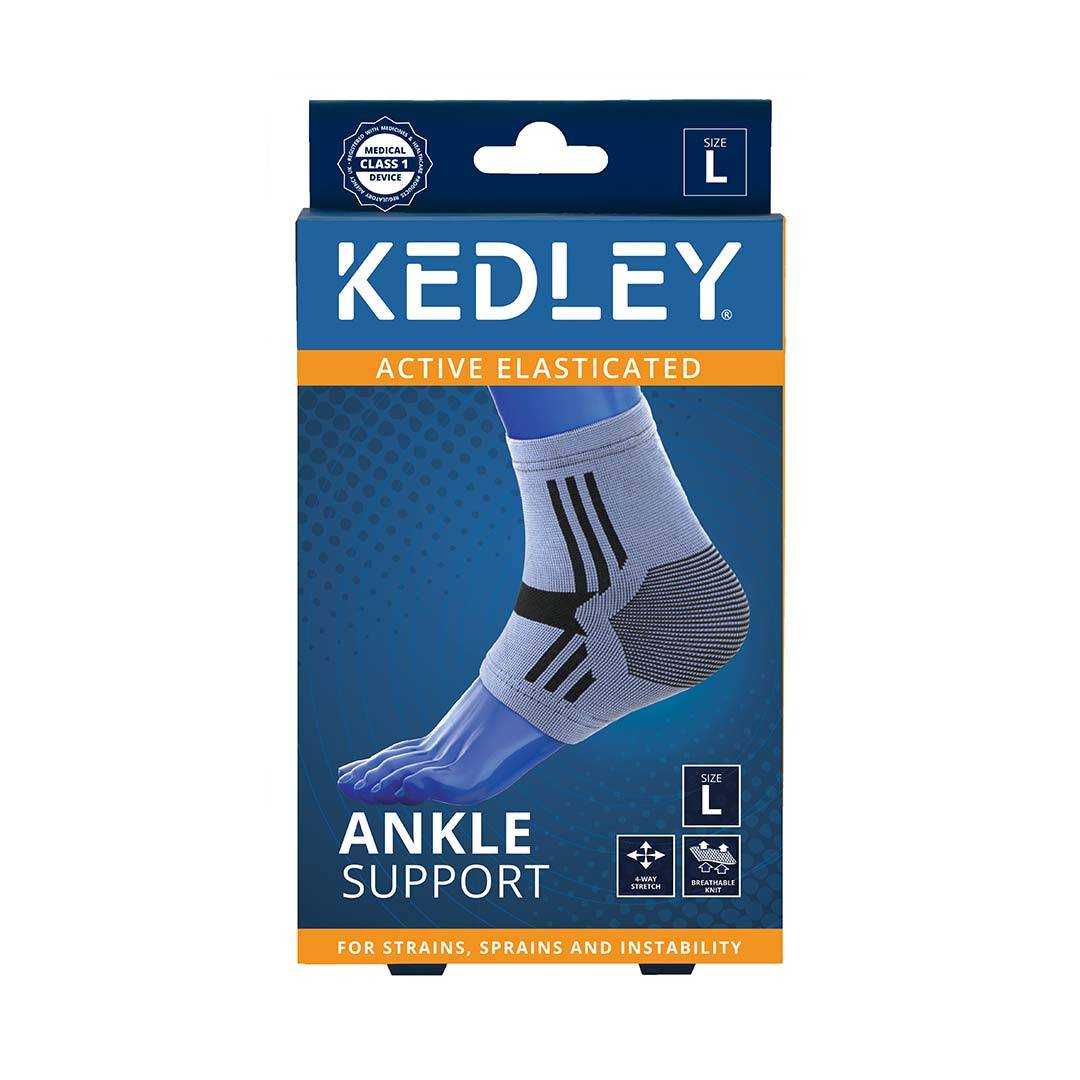 Kedley Active Elasticated Ankle Support Medium