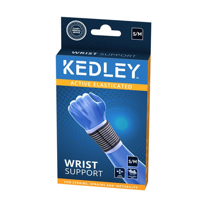 Kedley Active Elasticated Wrist Support Small/Medium