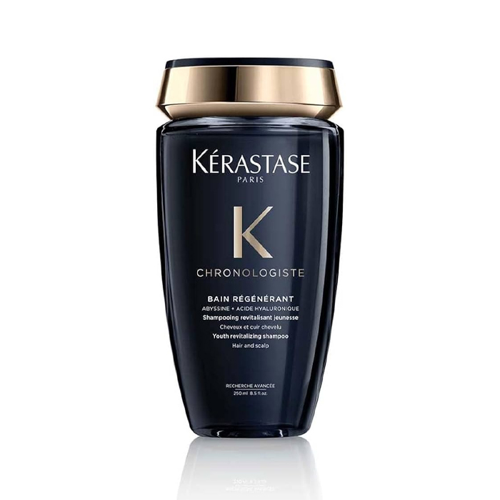 Kerastase Chronologiste Bain Regenerant Shampoo, Revitalizing Cleanser for Aging Hair & Scalp - 250ml