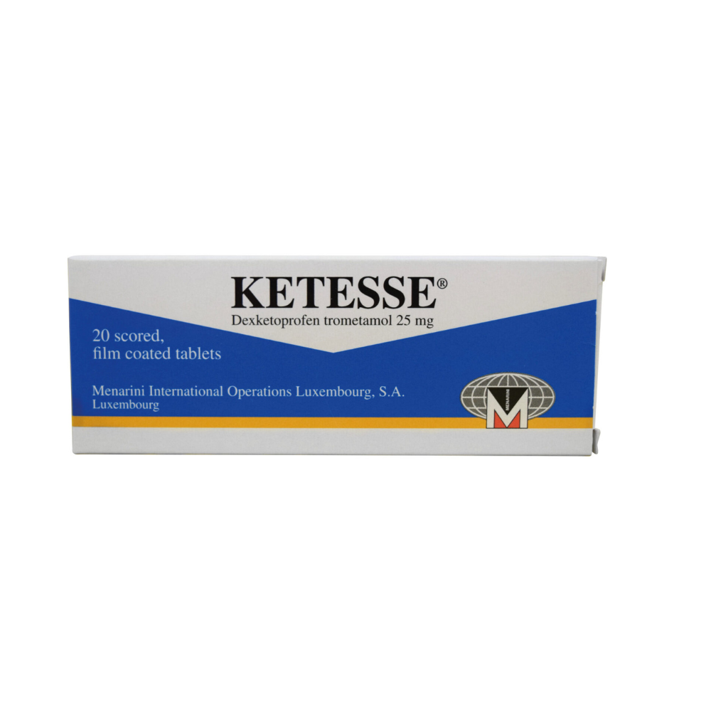 Ketesse 25mg Tablet 20s (10s Blister X 2)