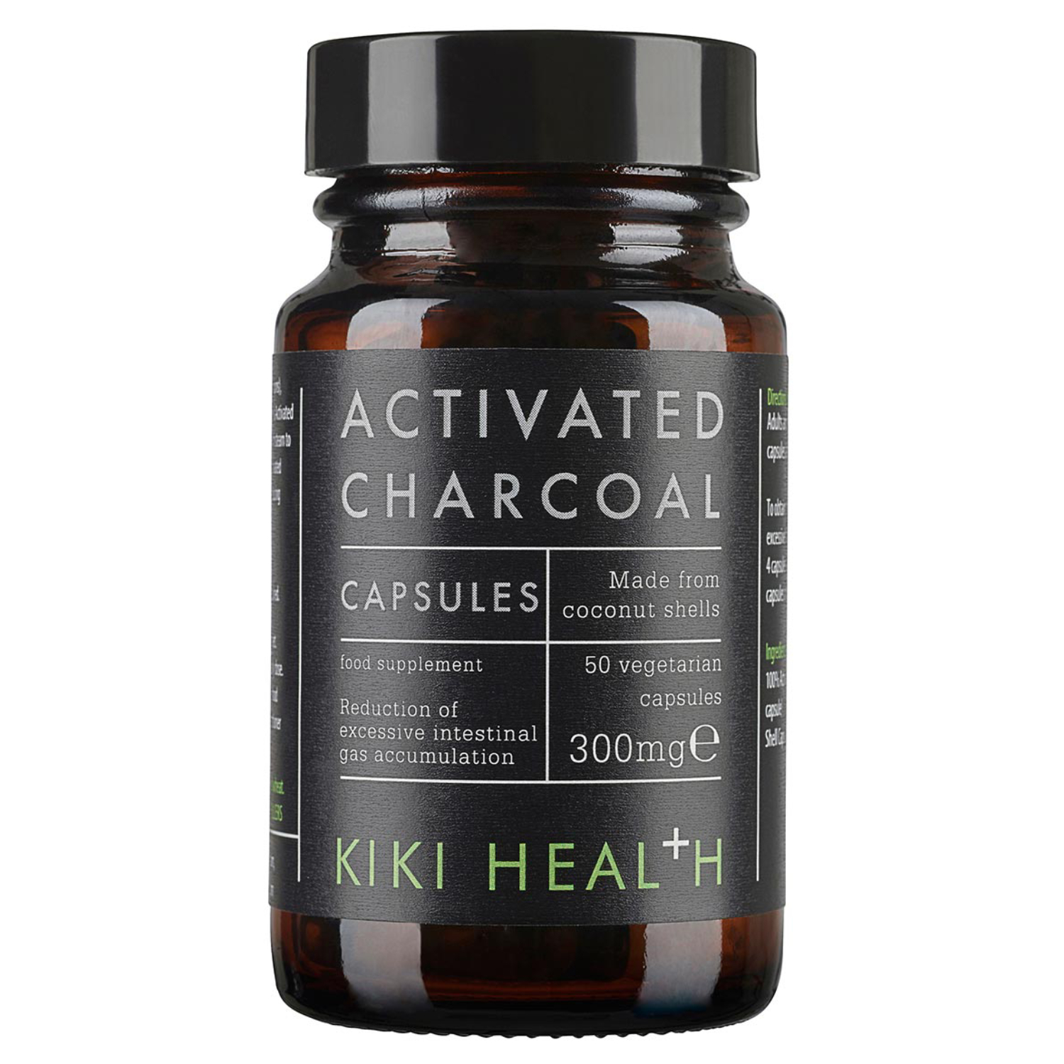 KIKI Health Activated Charcoal 50 Capsules