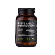 KIKI Health Resveratrol 400mg, Trans-Resveratrol Antioxidant Supplement, 60 Veg Capsules