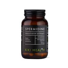 KIKI Health Spermidine 700mg, Wheat Germ Extract Cellular Vitality Supplement, 60 Veg Capsules