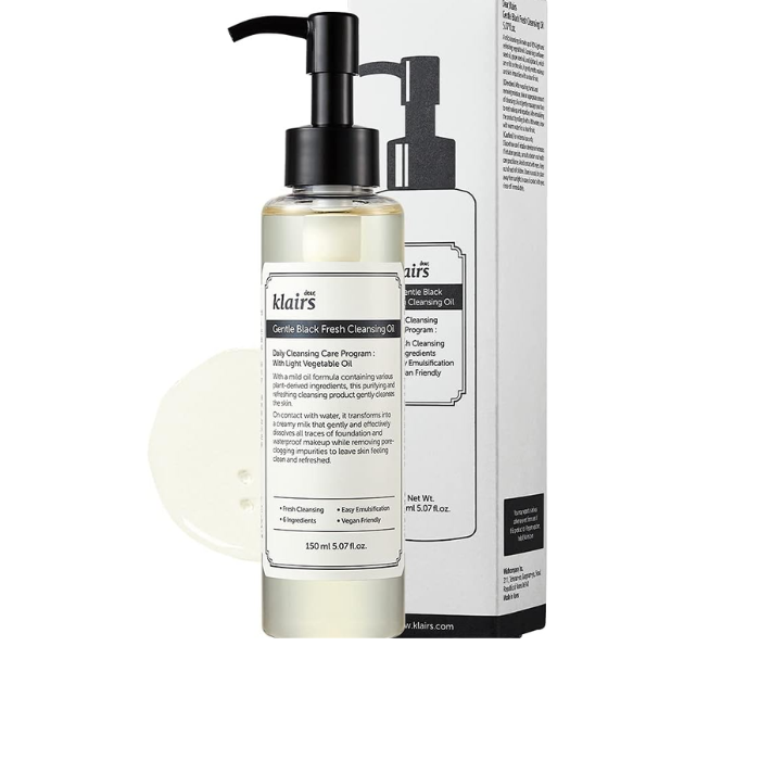 Klairs Gentle Black Deep Cleansing Oil 150ml