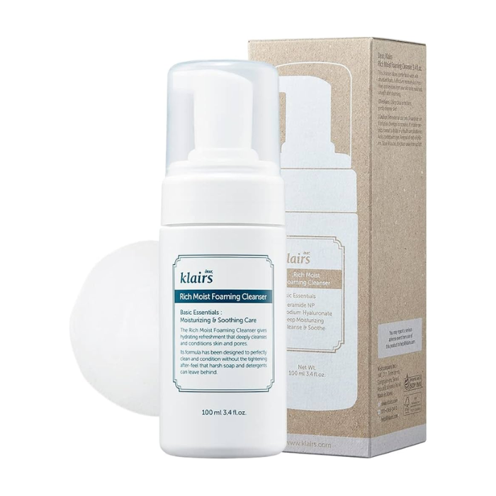 Klairs Rich Moist Foaming Cleanser 100ml