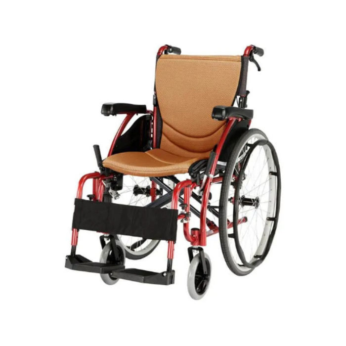 Karma Ergo Manual Wheelchair Red/Orange 20IN 115WB-F24 KM-15