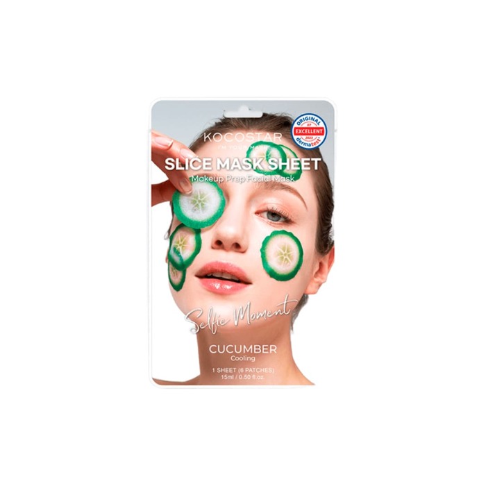 كوكوستار شريحة ماسك للوجه بالخيار 15 مل 1 قطعة