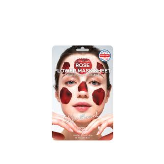 Kocostar Slice Mask Facial Sheet Rose Flower 15ml 1s