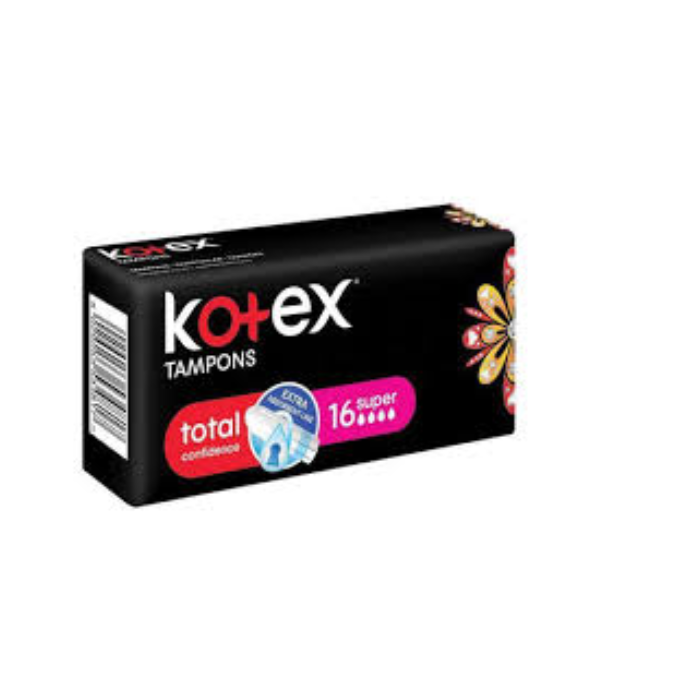 Kotex Tampon Comfort & Confidence Super 16's