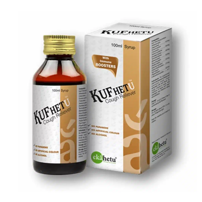 Kufhetu Adult 427.5mg/10ml Herbal Cough Syrup 200ml Bot