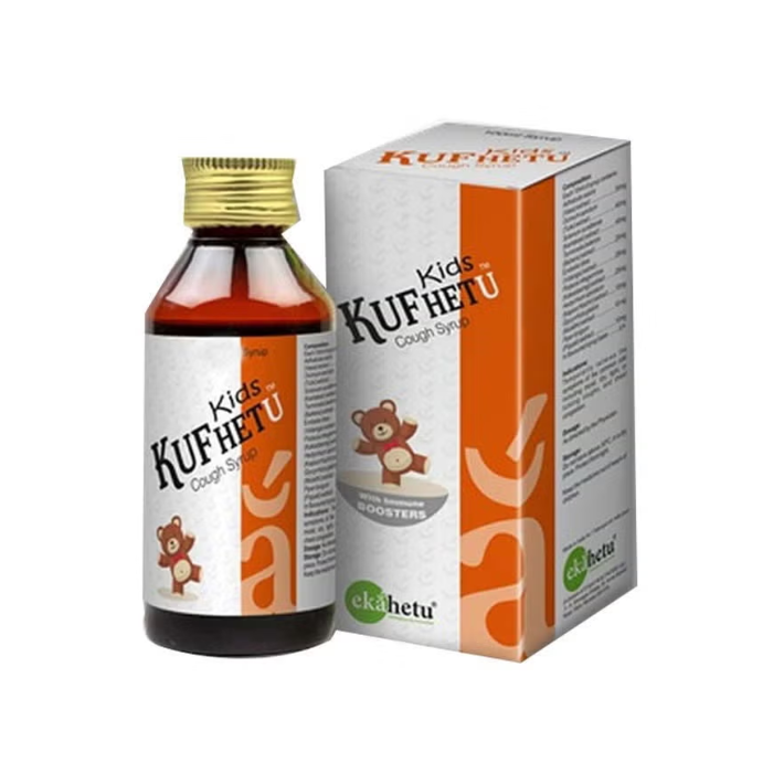 Kufhetu Kids 192mg/10ml Herbal Cough Syrup 200ml Bot