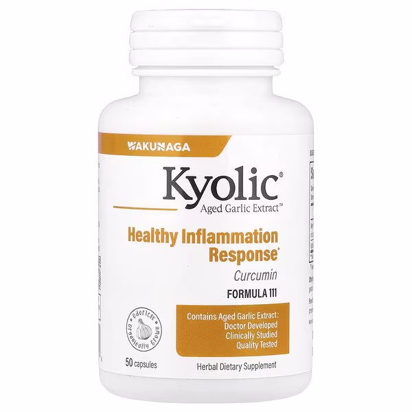 Kyolic Curcumin Healthy Inflammation Response 50 Capsules